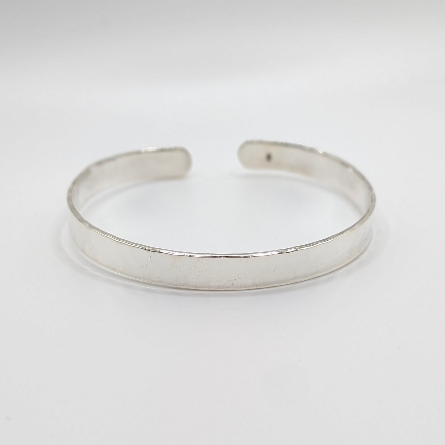 925 Sterling Silver Hammer Bracelet 8mm