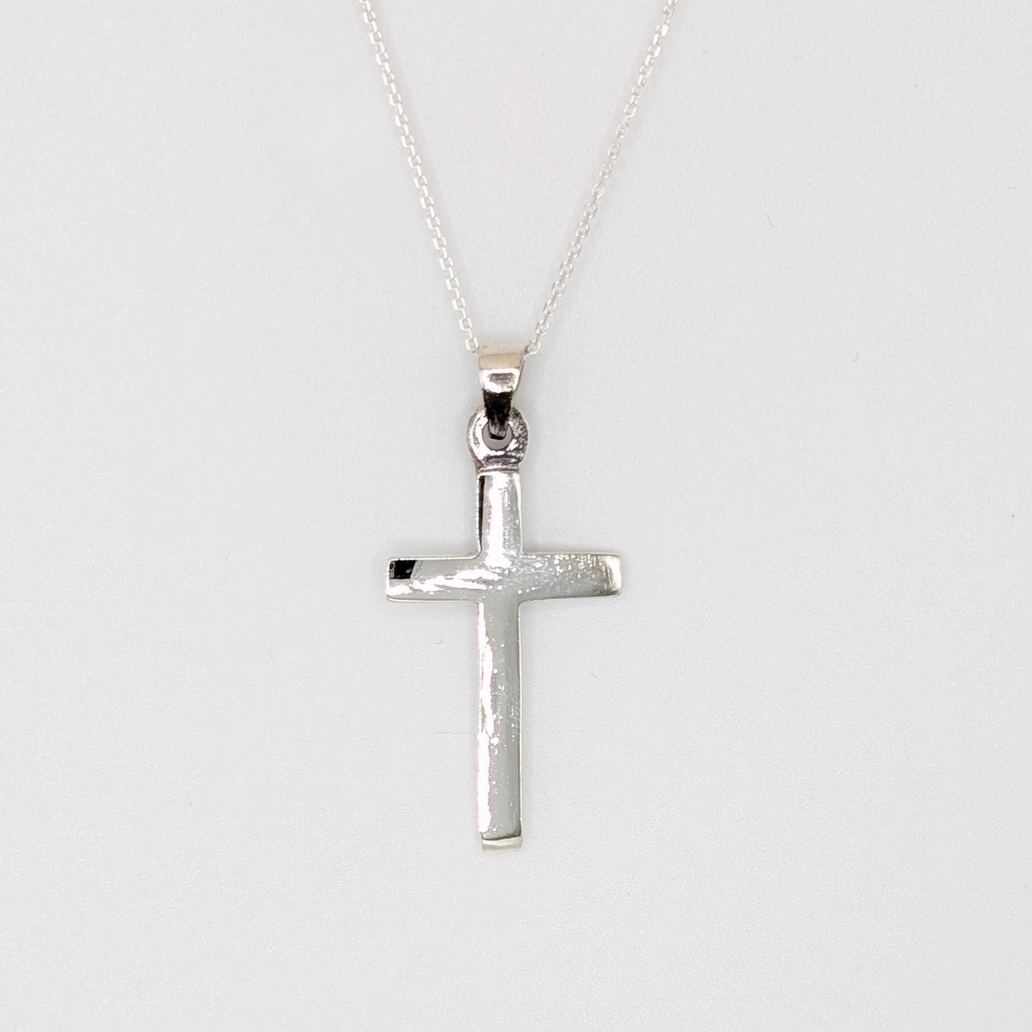 925 Sterling Silver Cross Pendant Spiritual
