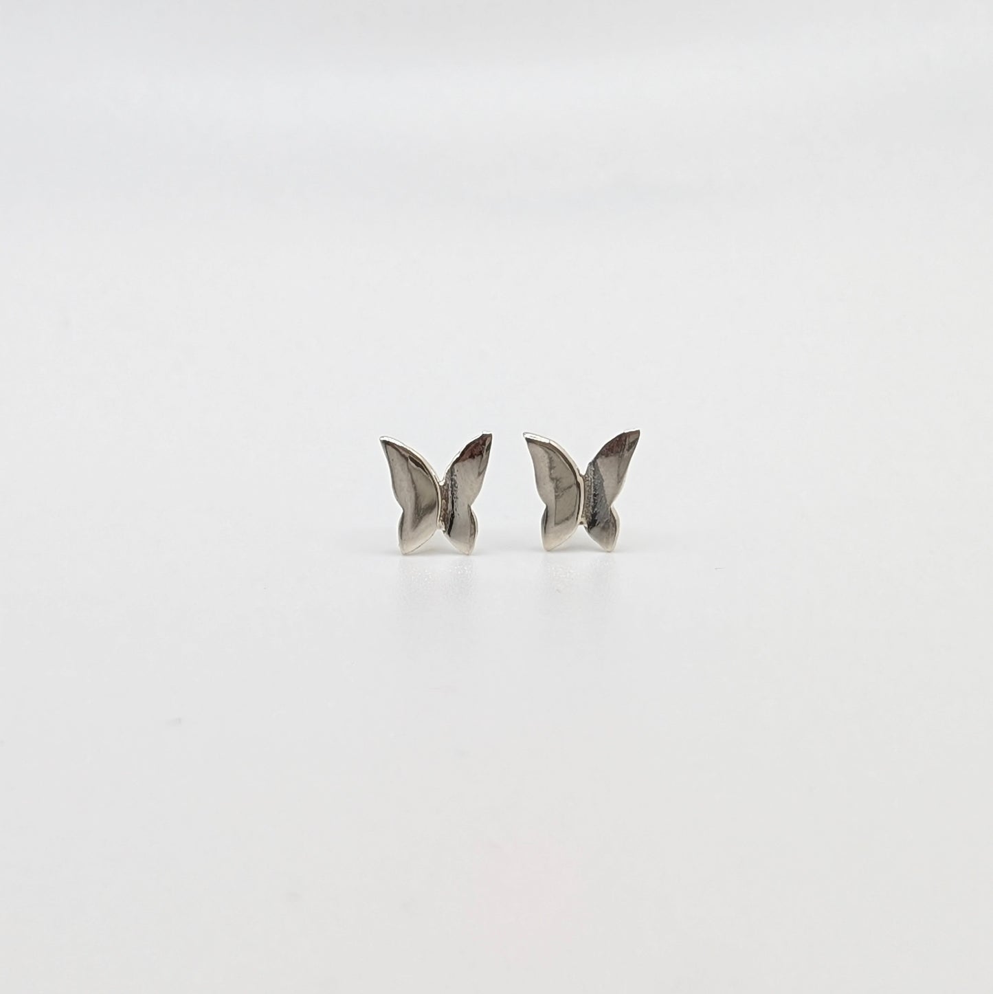 925 Sterling Silver Butterfly Studs Earrings