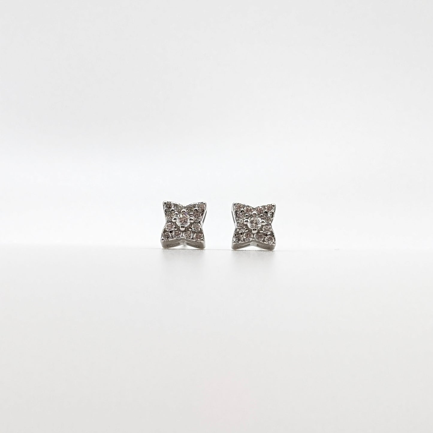 925 Sterling Silver Star Studs Earrings