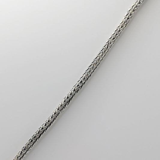 925 Sterling Silver Foxtail Chain