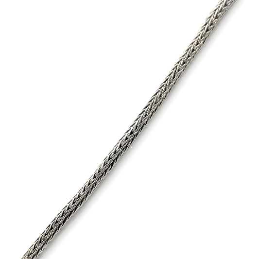 925 Sterling Silver Foxtail Chain