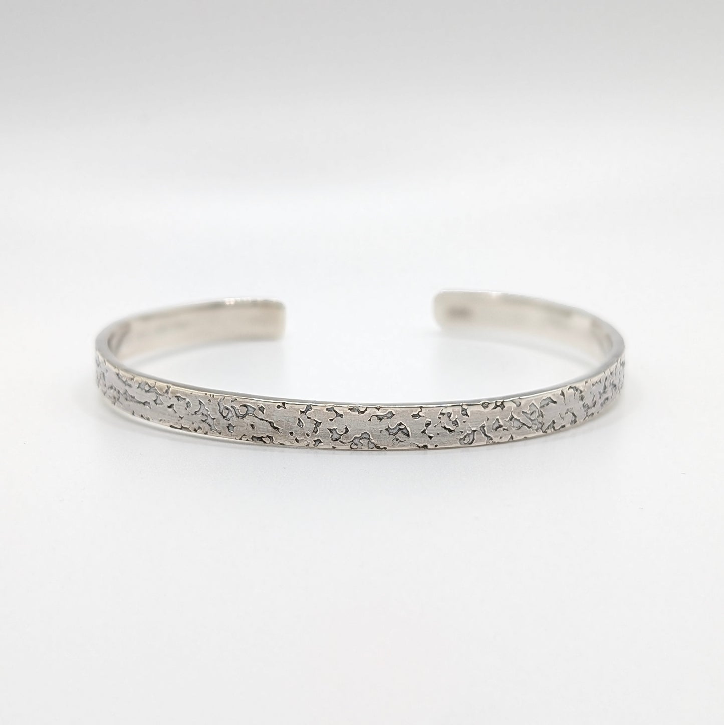 925 Sterling Silver Hammer Bracelet 5mm
