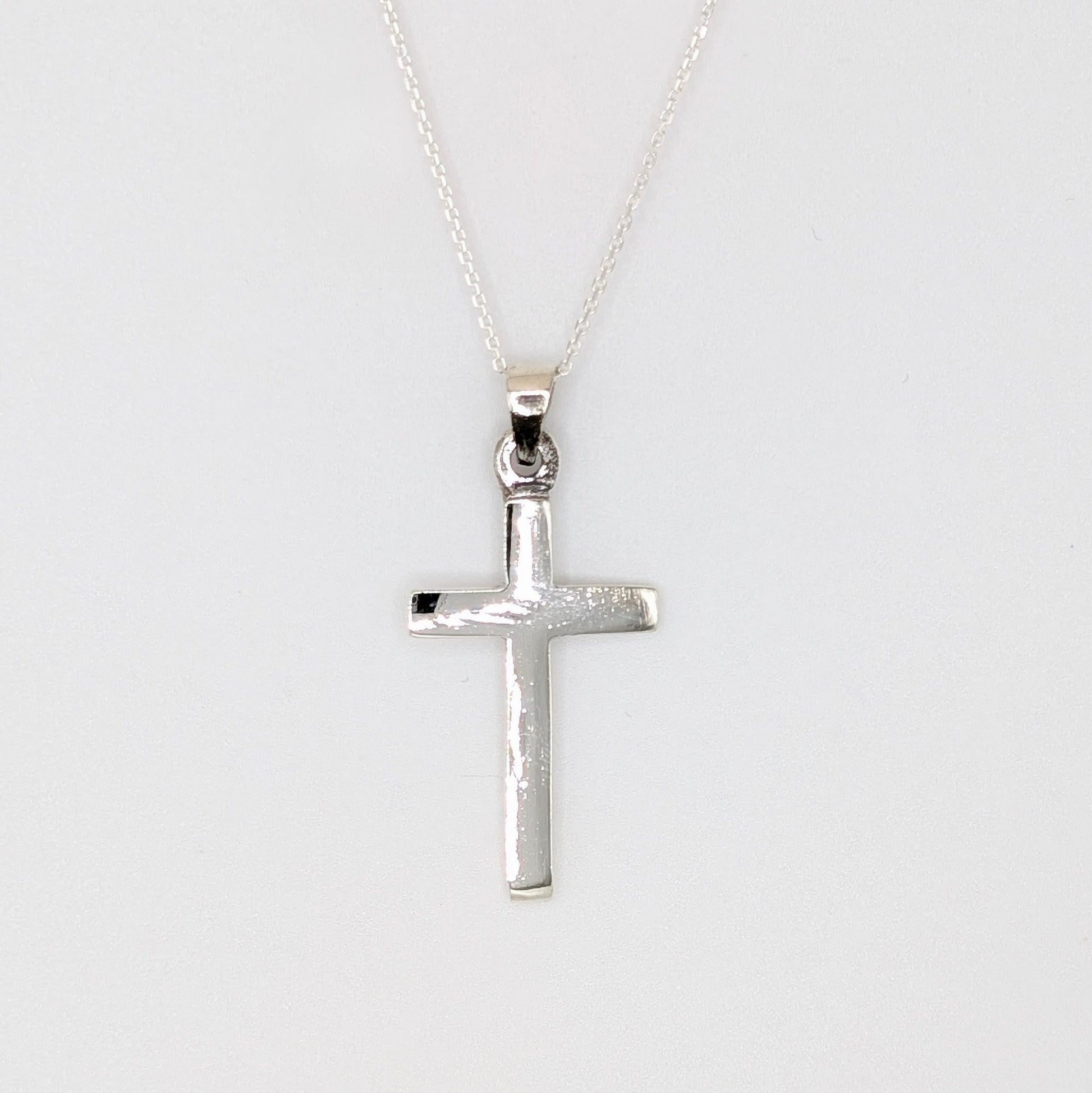 925 Sterling Silver Cross Pendant Spiritual