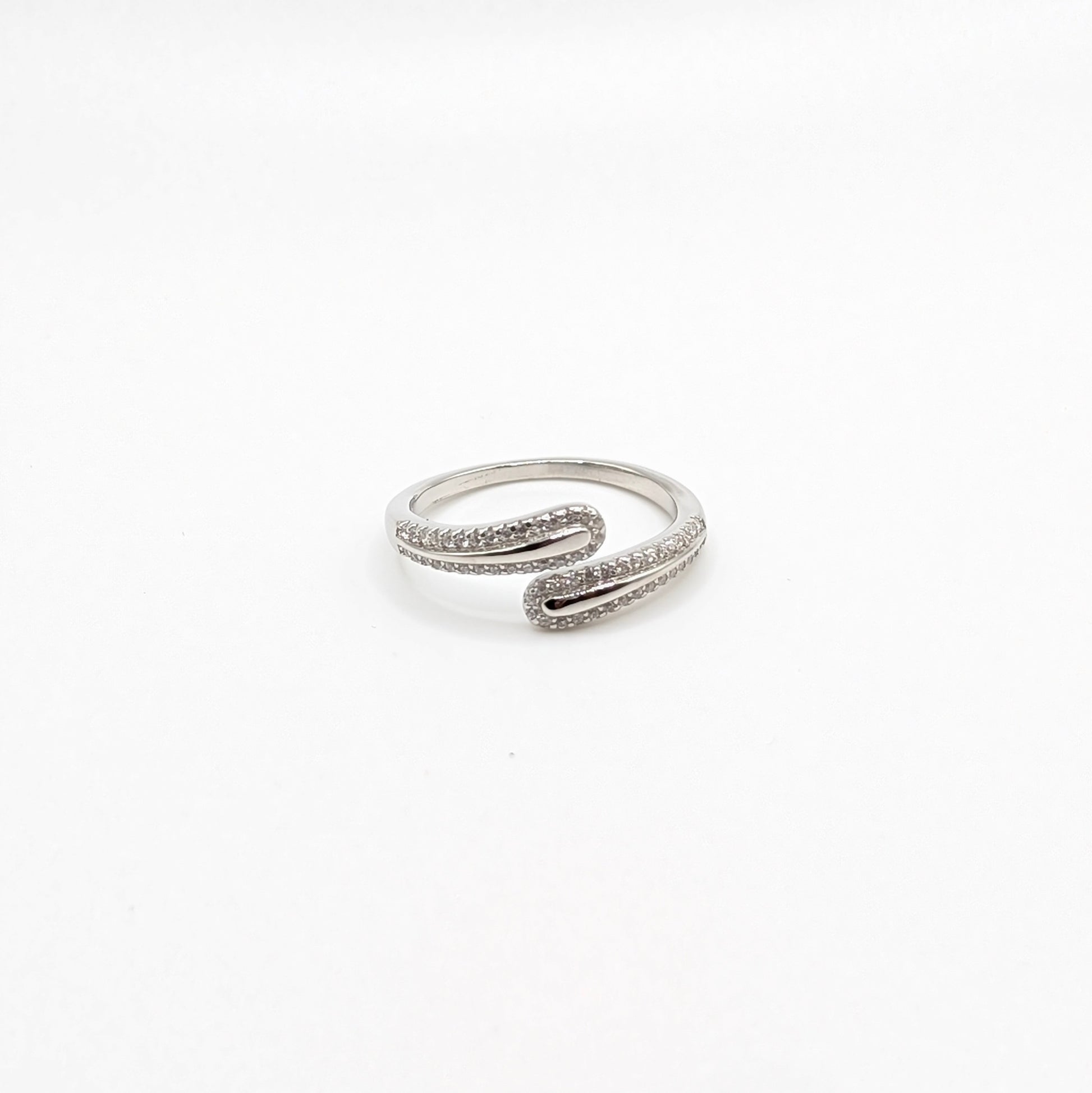 925 Sterling Silver Snake Wrap Ring Elegant Wear