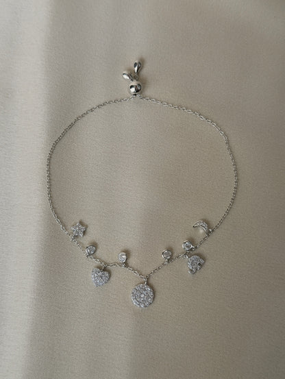 Charms Adj. Bracelet