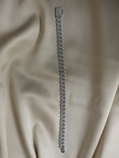 Iced Cuban Bracelet 9mm