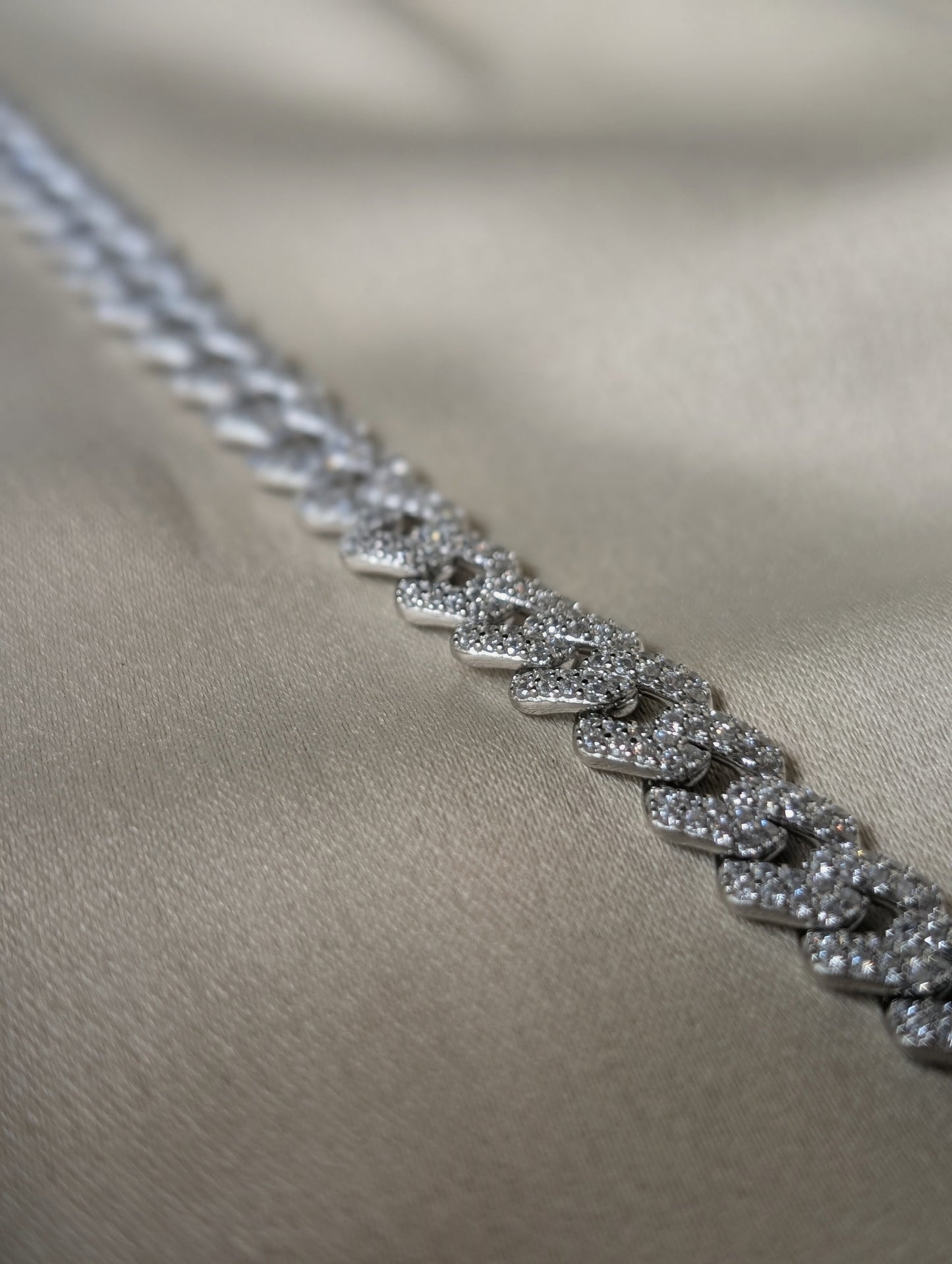 Iced Cuban Bracelet 9mm