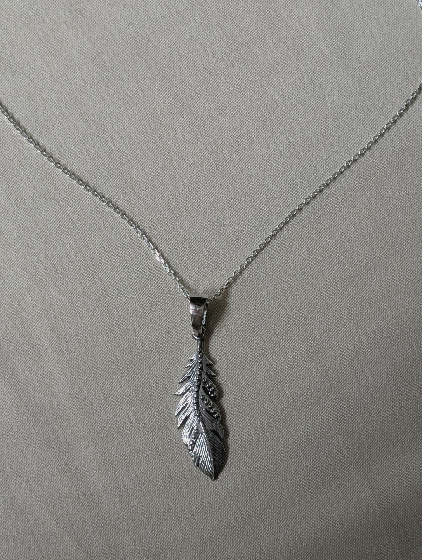 Feather Pendant D1.