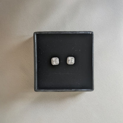 Box Zircon Studs
