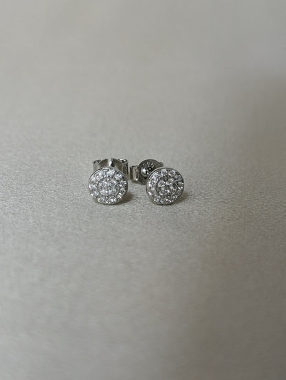 Round Zircon Studs