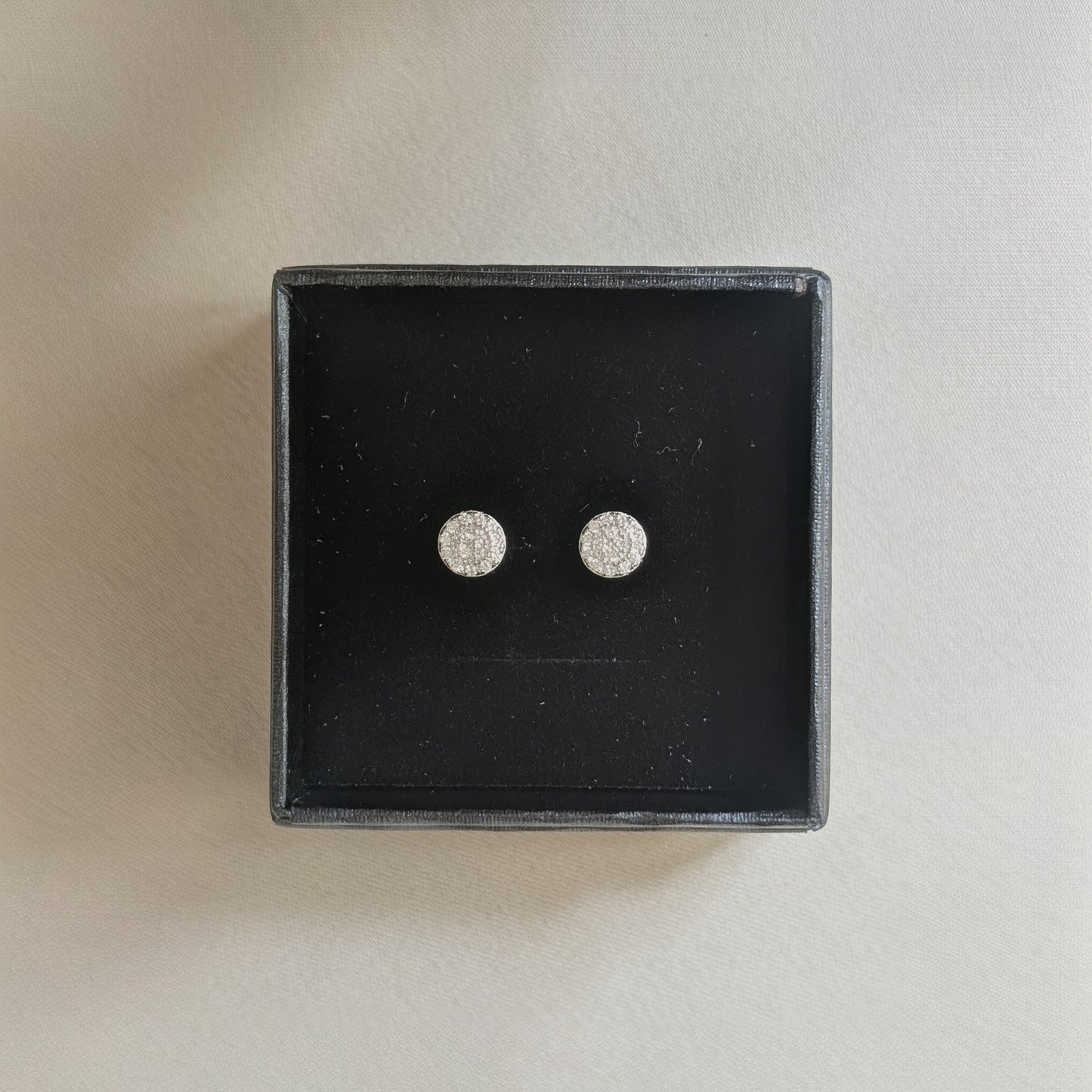 Round Zircon Studs