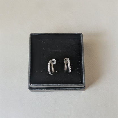 Semi Hoop Studs