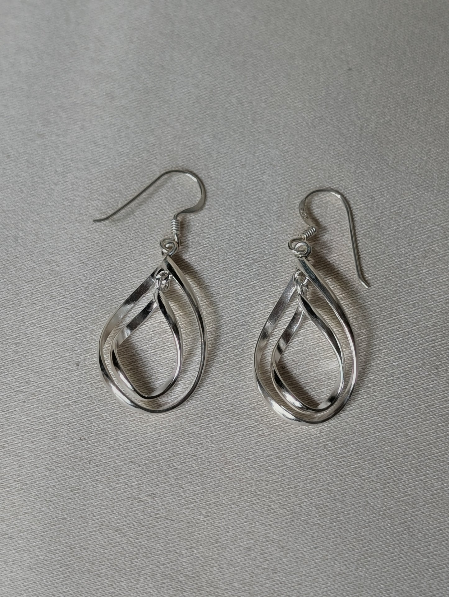 Twist Teardrop Earrings