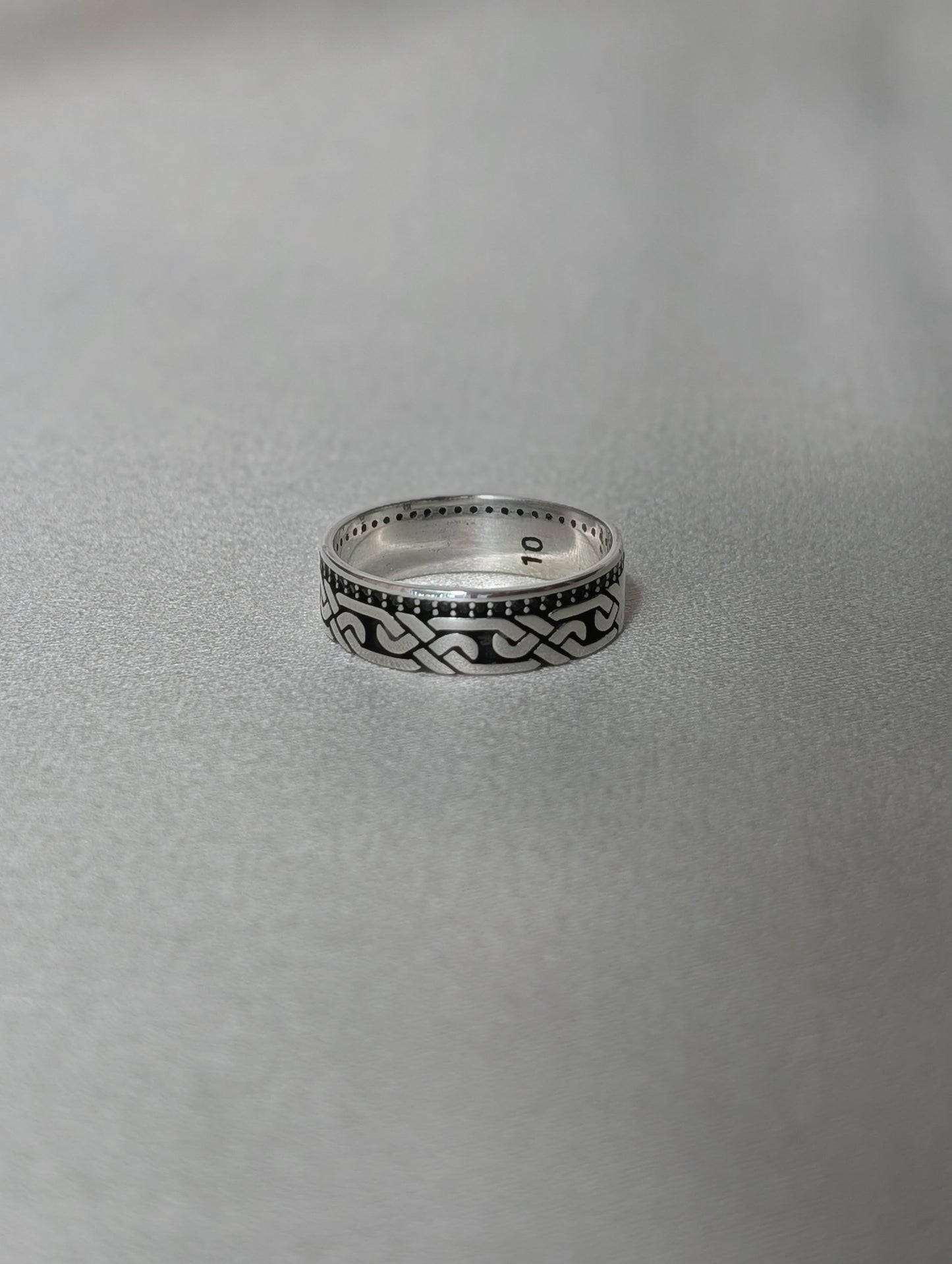 Puzzle Imprinted Ring