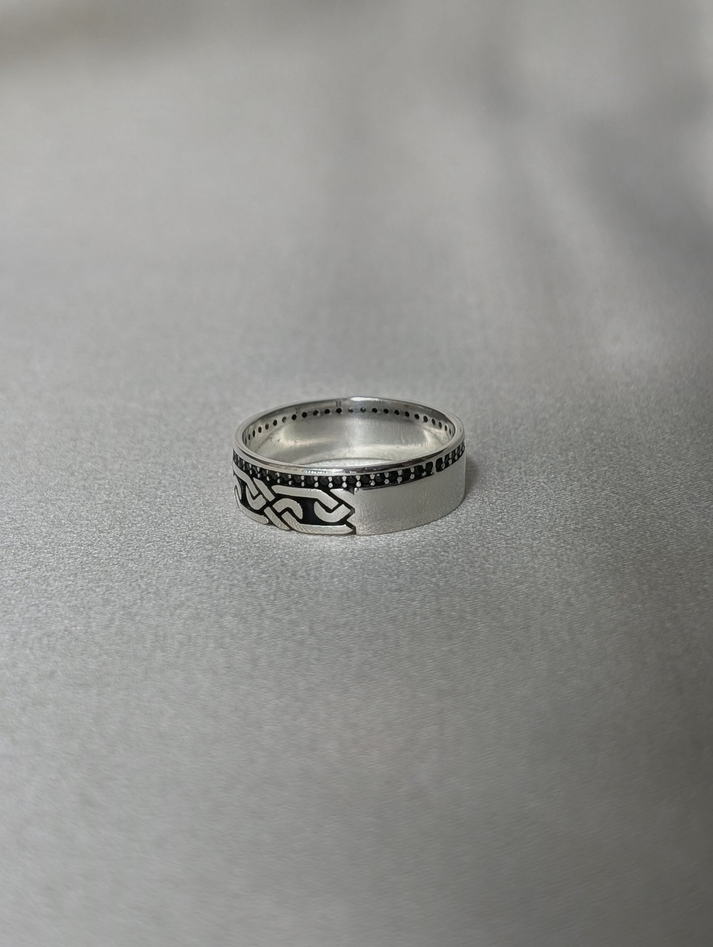 Puzzle Imprinted Ring