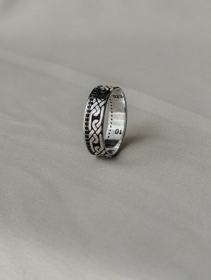 Puzzle Imprinted Ring