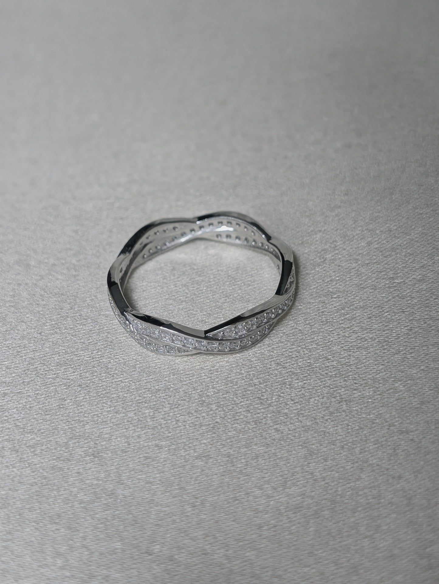 Zircon Puzzle Ring