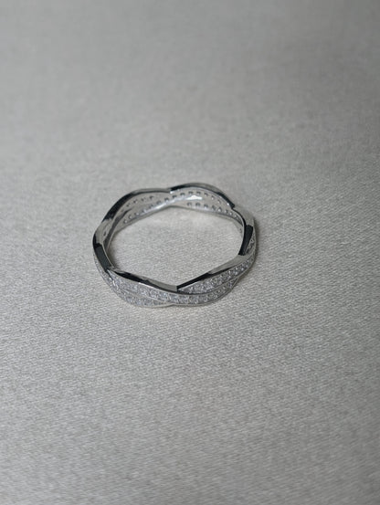 Zircon Puzzle Ring