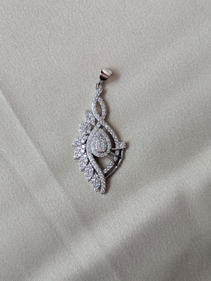 Zircon Eye Pendant