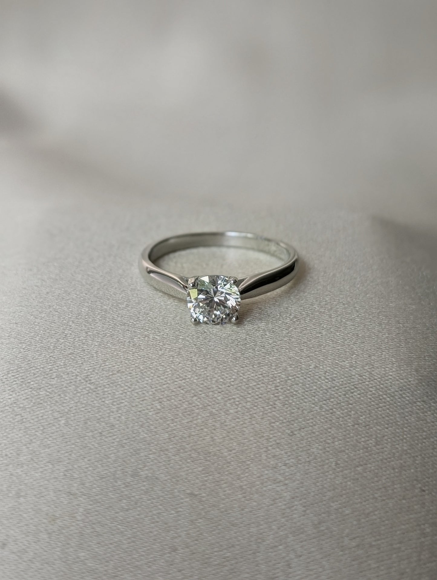 DC Single Zircon Ring