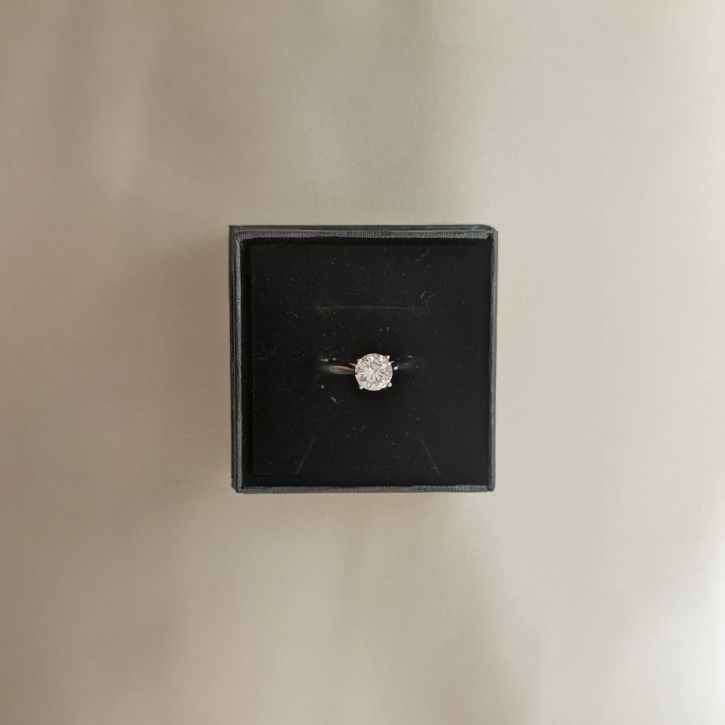 DC Single Zircon Ring