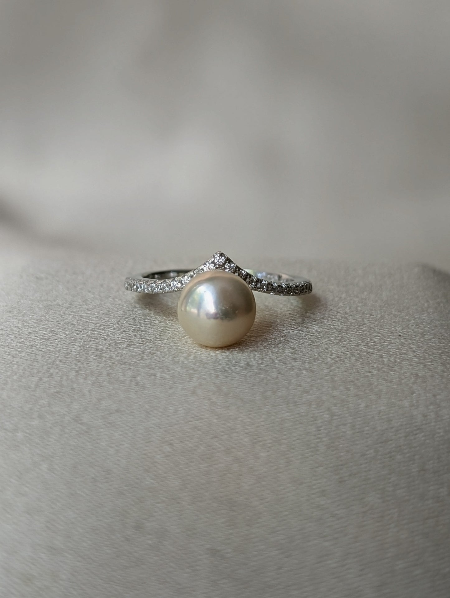8mm Pearl Ring
