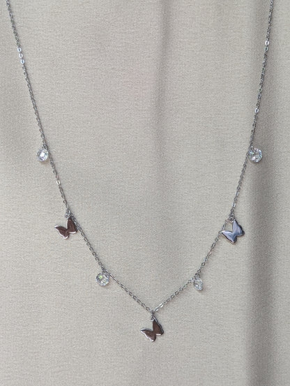 Butterfly Charms Necklace
