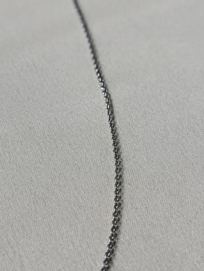 R. Circle Cable Chain 20"
