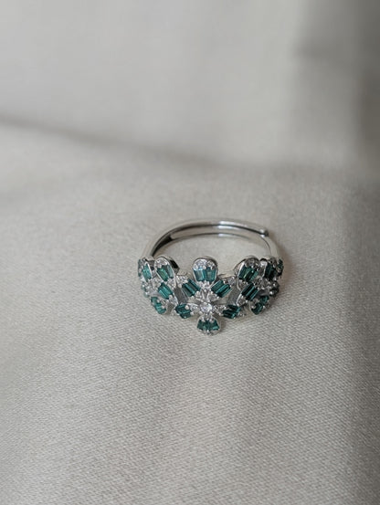 Emerald Green Zircon Set