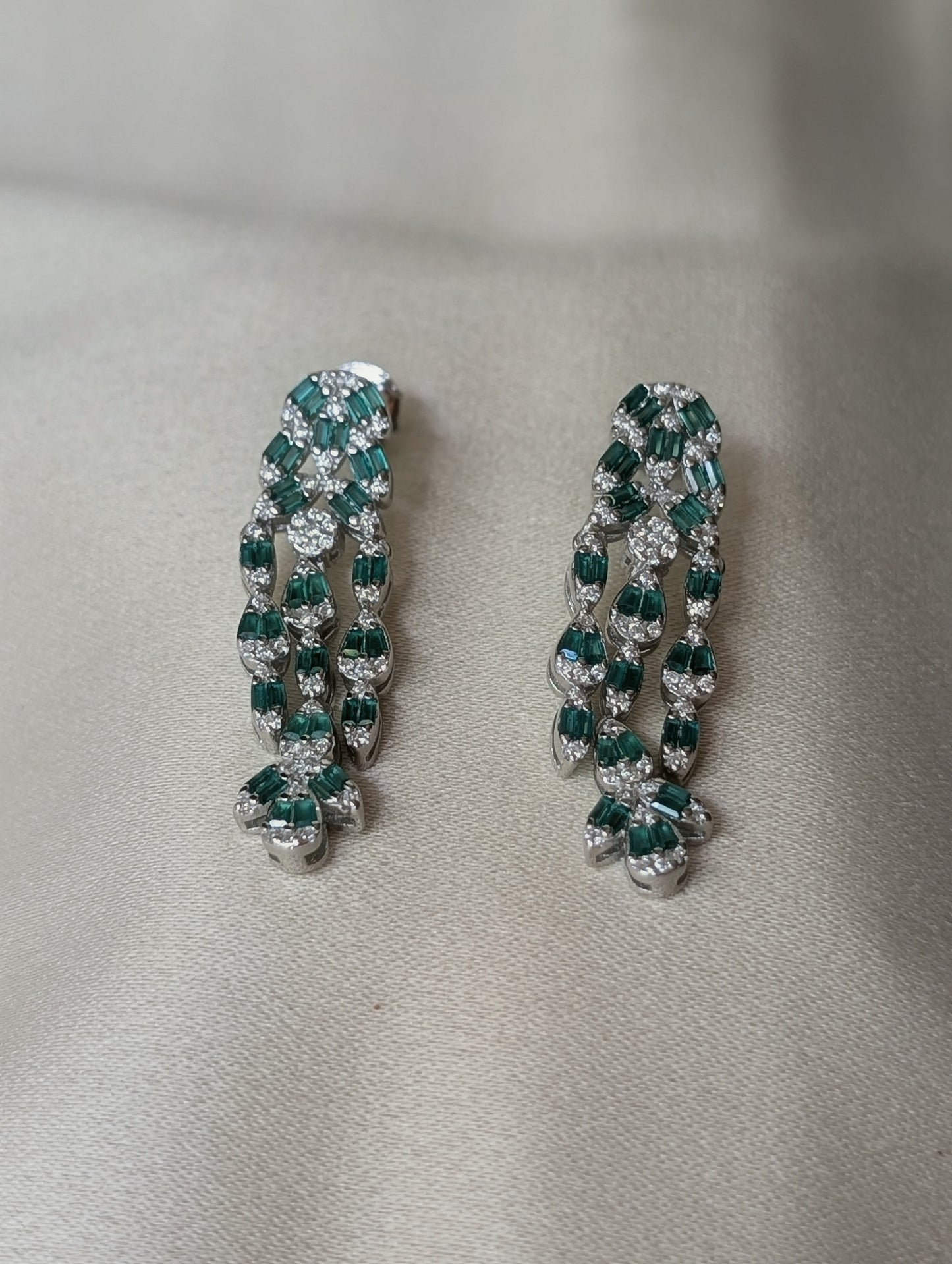 Emerald Green Zircon Set