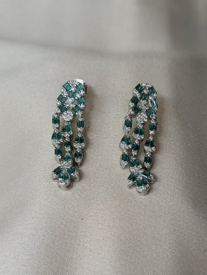 Emerald Green Zircon Set