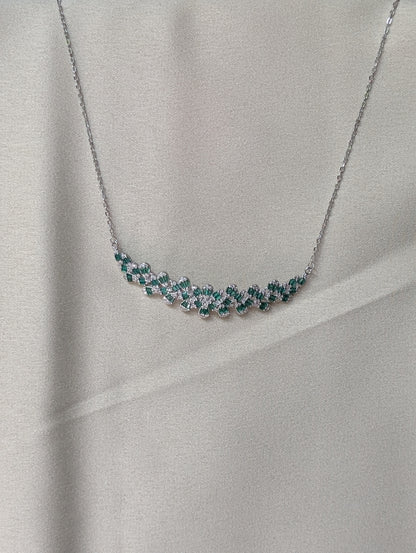 Emerald Green Zircon Set