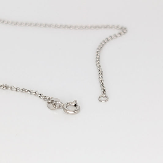925 Sterling Silver Round Cable Chain