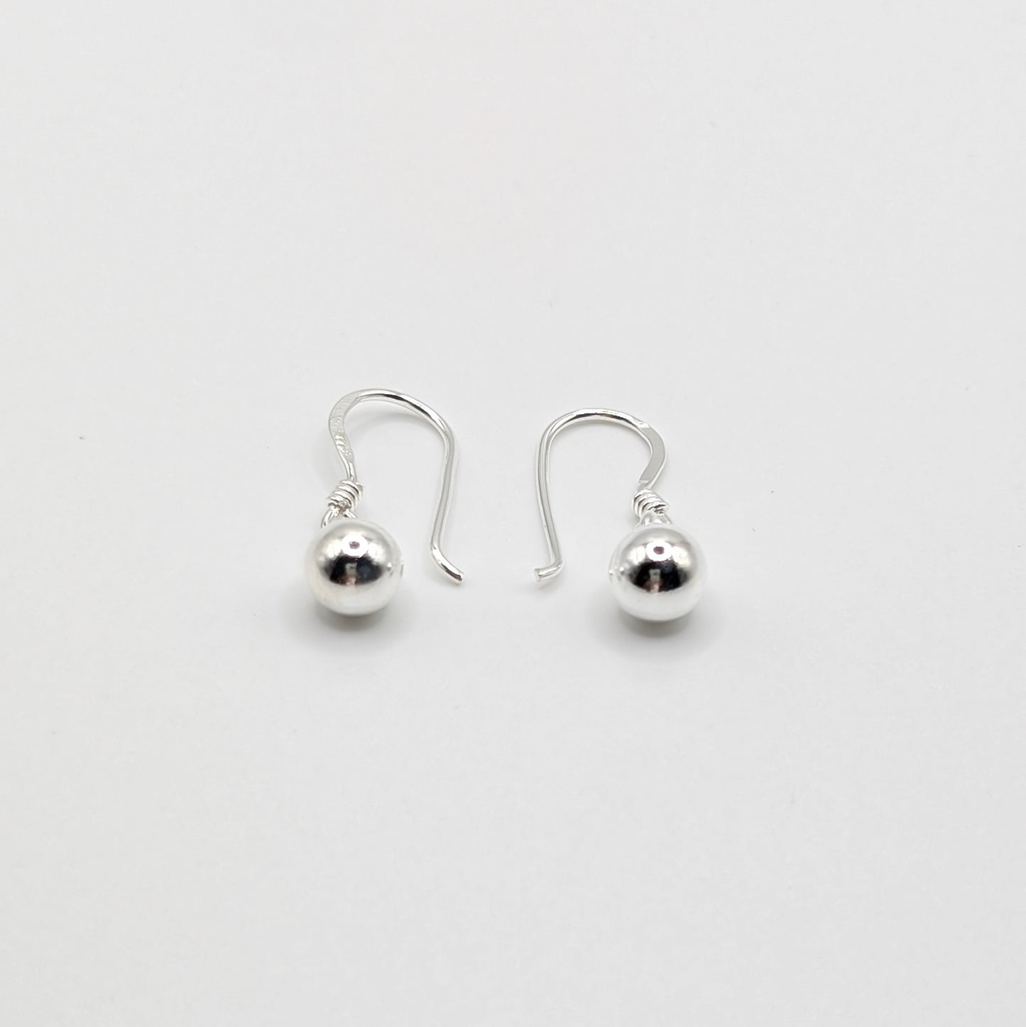 925 Sterling Silver Ball Earrings