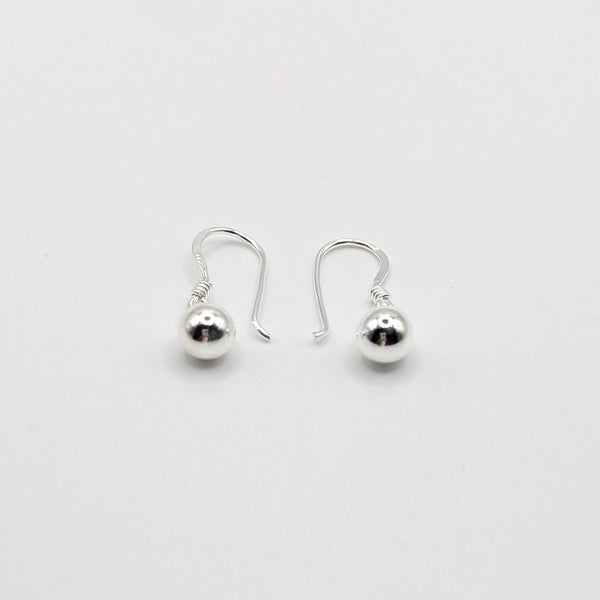 925 Sterling Silver Ball Earrings