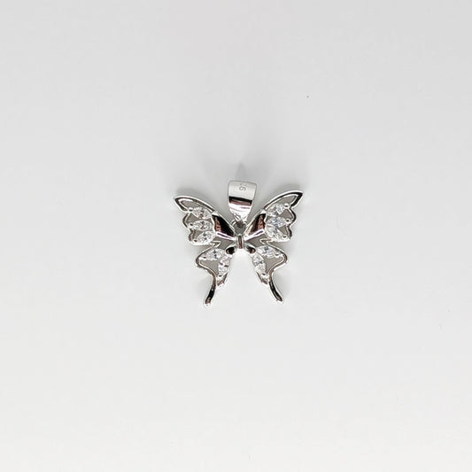 925 Sterling Silver Butterfly Pendant