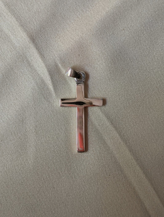 925 Sterling Silver Cross Pendant Spiritual