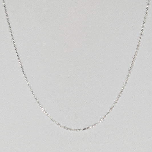 925 Sterling Silver Italian Cable Chain Unisex
