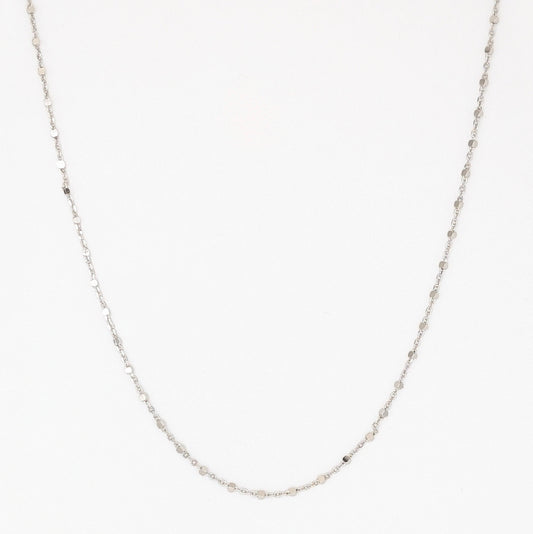 925 Sterling Silver Box Cable Chain Rhodium Plated