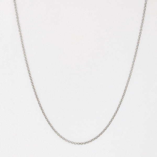 925 Sterling Silver Round Cable Chain