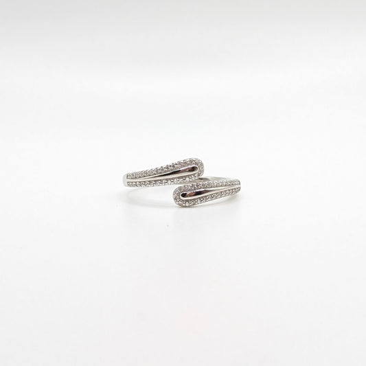 925 Sterling Silver Snake Wrap Ring Elegant wear