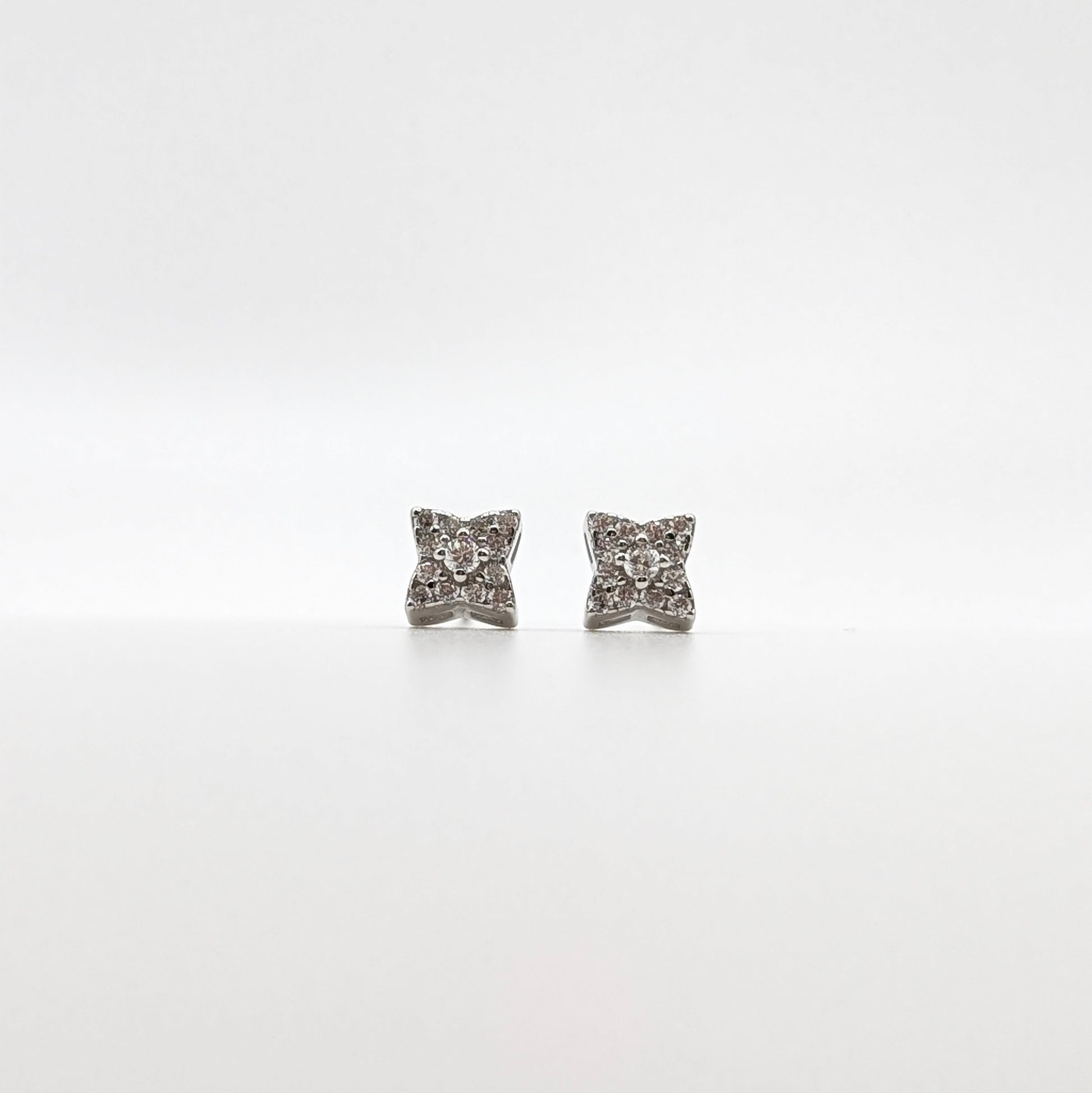 925 Sterling Silver Star Studs Earrings